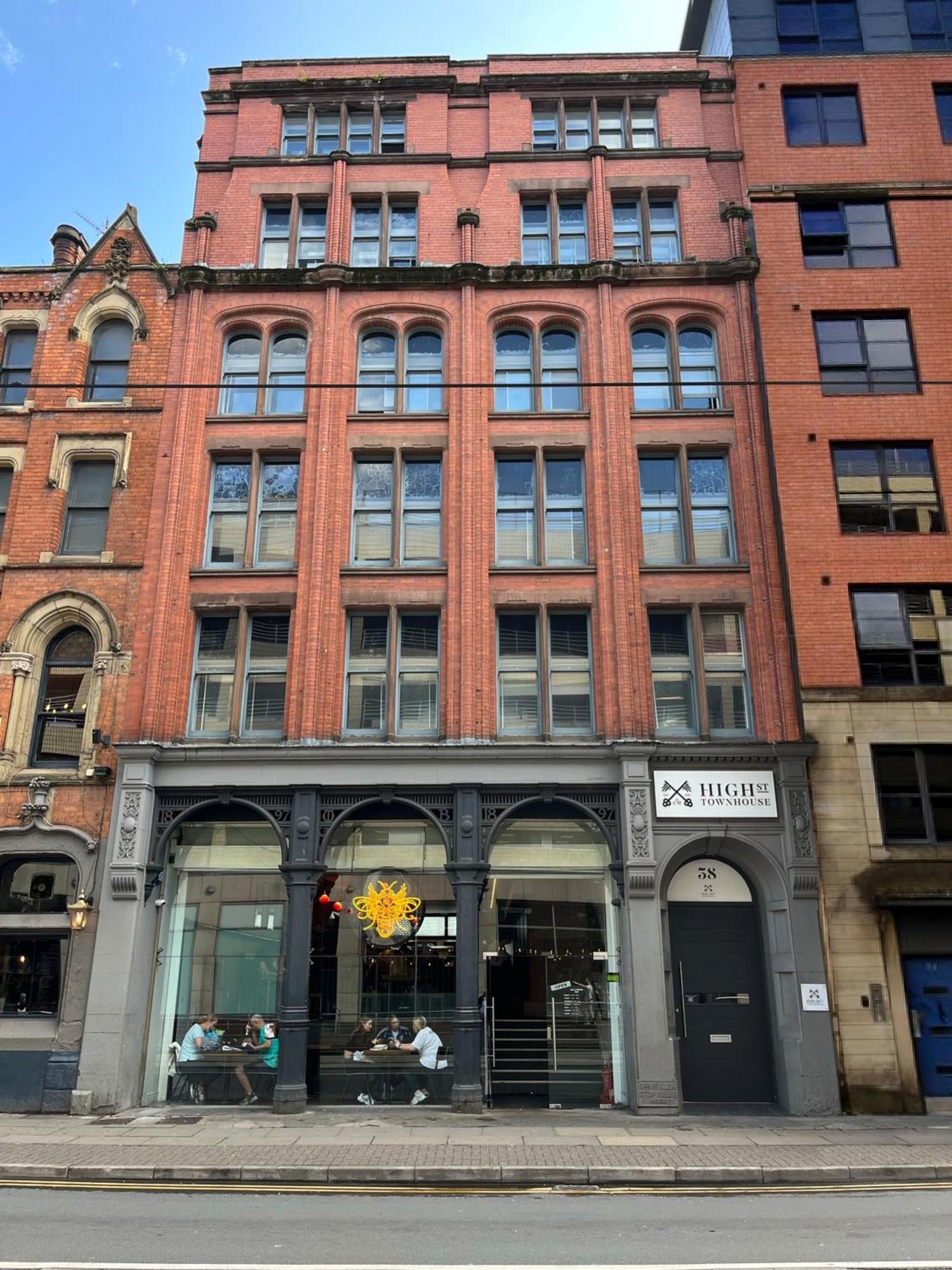 High Street Town House Aparthotel Manchester Bagian luar foto